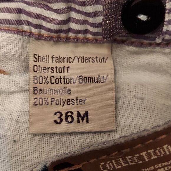 Palm Light Wash Denim Shorts Sz 36 Months - Picture 2 of 3